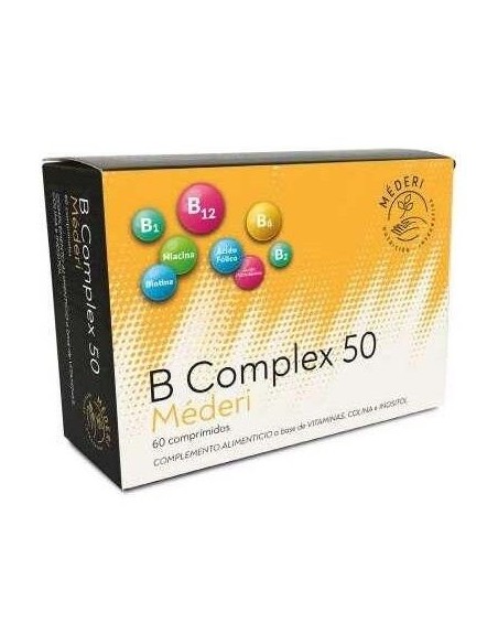 B Complex 50 60Comp. de Mederi Nutricion Integrativa
