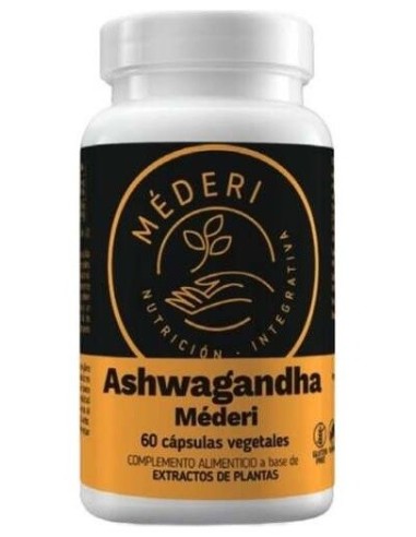 Ashwagandha 60Vcaps. de Mederi Nutricion Integrativa