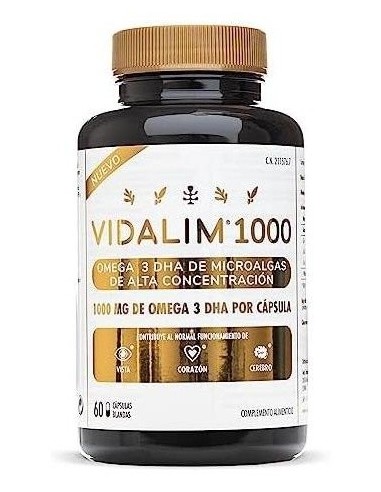 Vidalim 1000Mg Dha 60Cap. de Vidalim