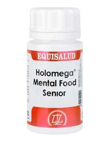 Holomega Mental Food Senior 50Cap. de Equisalud