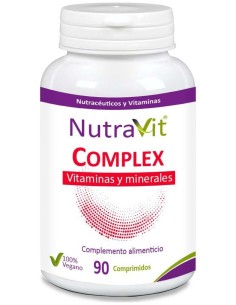 Nutravit Complex Vitaminas Y Minerales 90Comp. de Nutravit 2