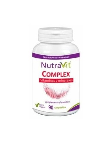 Nutravit Complex Vitaminas Y Minerales 90Comp. de Nutravit