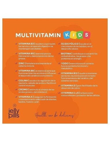 Multivitamin Kids 70Gummies. de Jelly Pills