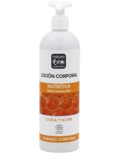 Locion Corporal Nutritiva Miel-Avena 500 Ml Bio de Naturabio Cosmetics 2