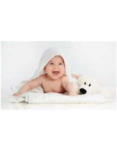 Toalla Microfibra Bebe Con Capucha.Ir53 de Irisana 2
