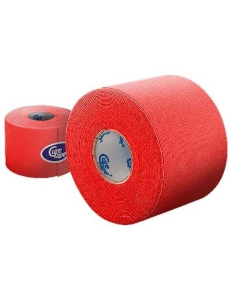 Cure Tape Rojo Vendaje Neuromuscular (5Cm X 5M) de Cure Tape