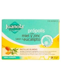 Pastillas Juanola Propolis Miel Zinc Eucalipto de Juanola 2