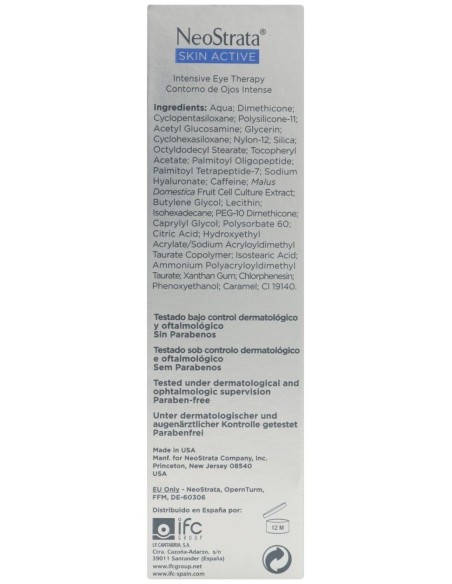 Neostrata Skin Active Contorno Ojos Intense 15Ml. de Neostrata