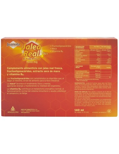 Juanola Jalea Real Energy 10 Ml 14 Sob de Juanola