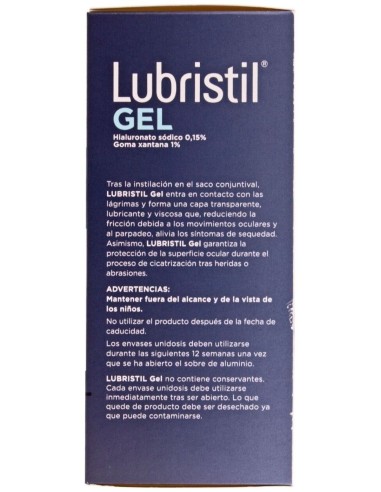 Lubristil Gel 30 Unidosis de Lubristil