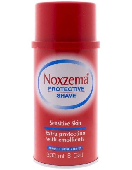 Noxzema Espuma Afeitar Roja Sensible 300 Ml de Noxzema