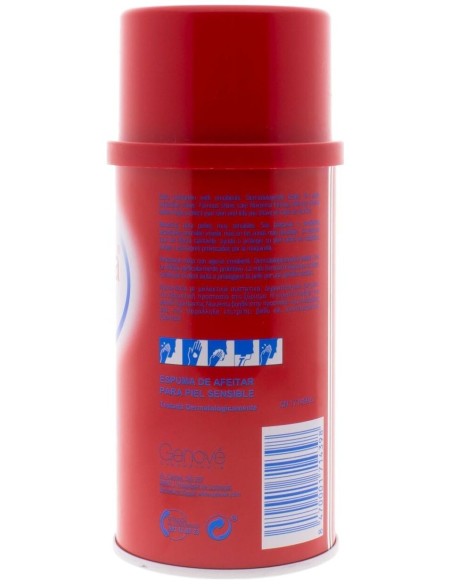 Noxzema Espuma Afeitar Roja Sensible 300 Ml de Noxzema