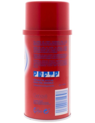 Noxzema Espuma Afeitar Roja Sensible 300 Ml de Noxzema