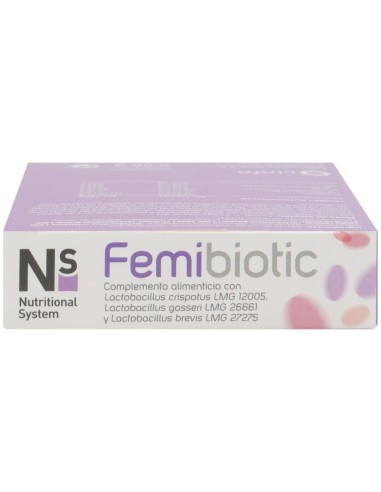 Ns Femibiotic 30 Caps de Ns