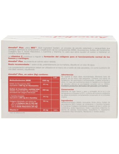 Amedial Plus 20Sbrs. de Alfasigma