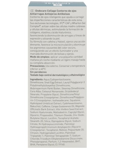 Endocare Cellage Contorno Ojos 15Ml. de Endocare