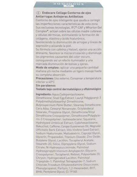 Endocare Cellage Contorno Ojos 15Ml. de Endocare