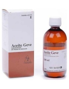 Aceite Geve Neo Higado Bacalao 150Ml de Teofarma 2
