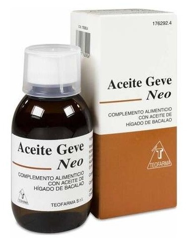 Aceite Geve Neo Higado Bacalao 150Ml de Teofarma