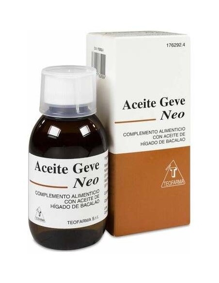 Aceite Geve Neo Higado Bacalao 150Ml de Teofarma