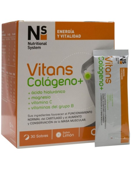 Ns Vitans Colageno+ Limon 30 Sobres de Ns