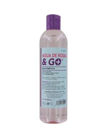 Agua De Rosas 250Ml. de Pharma & Go