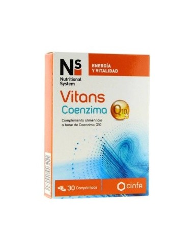 Ns Vitans Coenzima Q10 30 Comp de Ns
