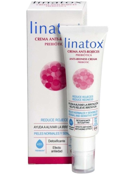 Linatox Crema Anti-Rojeces Prebiotica 50Ml. de Linatox