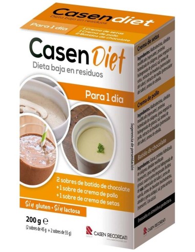 Casendiet 2Sbrs X 45Gr. + 2 Sbrs X 55Gr. de Casen