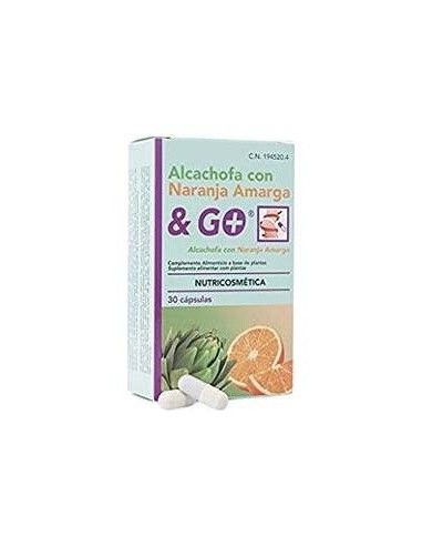 Alcachofa Con Naranja Amarga 30Cap. de Pharma & Go