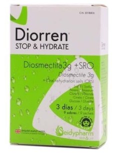 Diorren Stop&Amp Hydrate 8.5 G 9 Sobres de Seid 2