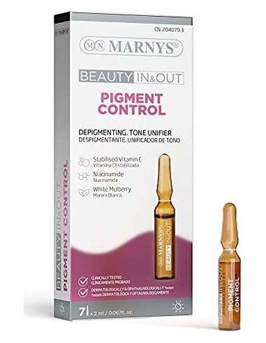 Beauty In & Out Pigment Control 7Amp. de Marnys