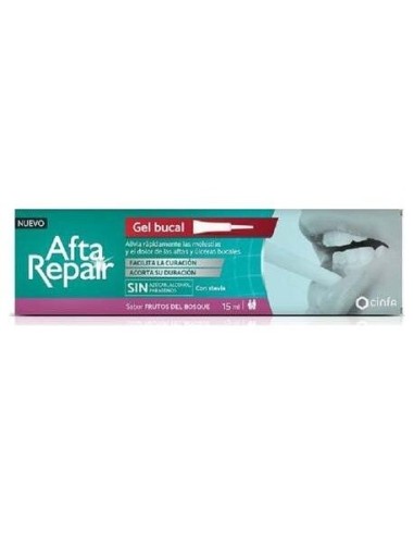 Afta Repair Gel Sabor Frutos Del Bosque 15Ml de Afta Repair
