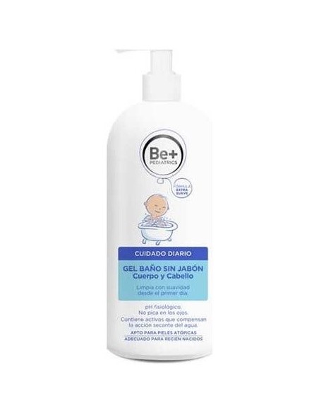 Be+ Pediatrics Gel Sin Jabón 500Ml de Be+