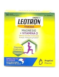 Leotron Mag + Vit D 30 Sticks de Leotron 2