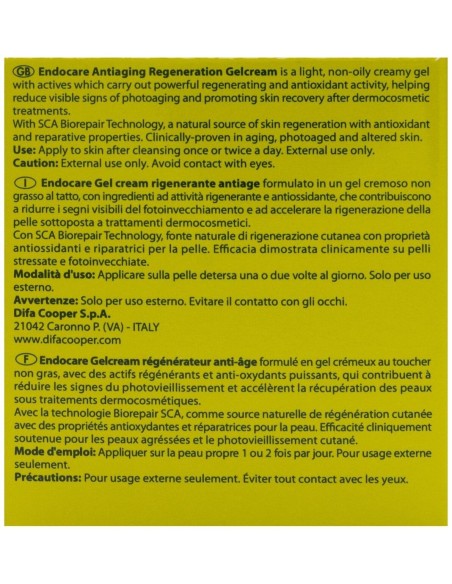 Endocare Biorepair Gel Crema 30Gr. de Endocare