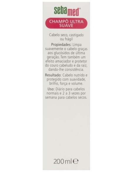 Champu Ultra Suave Cabello Normal-Seco 200Ml. de Sebamed