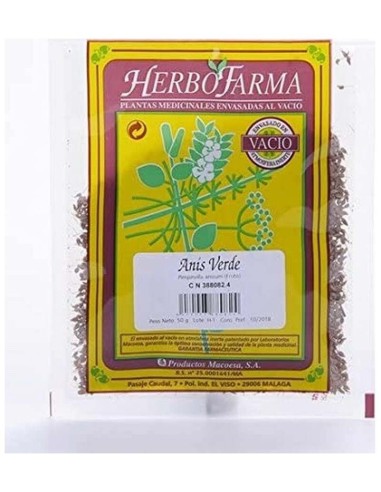 Macoesa Anis Verde Herbofarma 50Gr de Macoesa