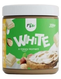Crema Proteica Choco White Sin Azucar Añadido 250Gr. de Protella 2