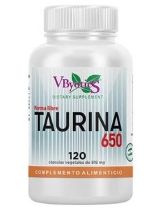 Taurina 650 120Vcaps. de Vbyotics 2