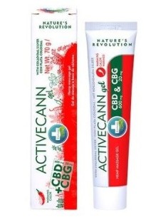 Activecann Cbd+Cbg Gel Efecto Calor 75Ml. de Annabis 2