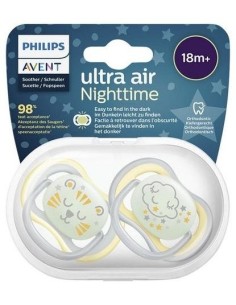Chupete Nocturno +18Meses Neutro 2Uds. Scf376/01 de Avent 2