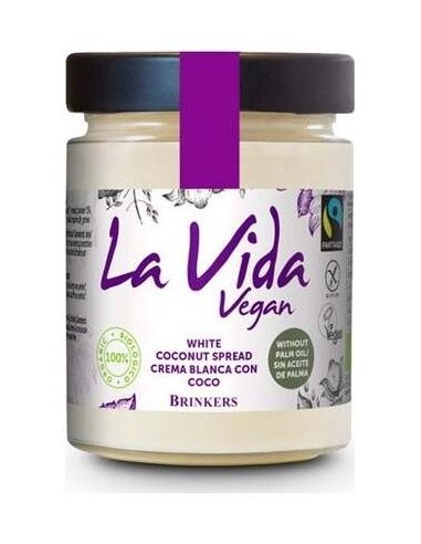 Crema Blanca Con Coco 600Gr. Bio Sg Vegan de La Vida Vegan