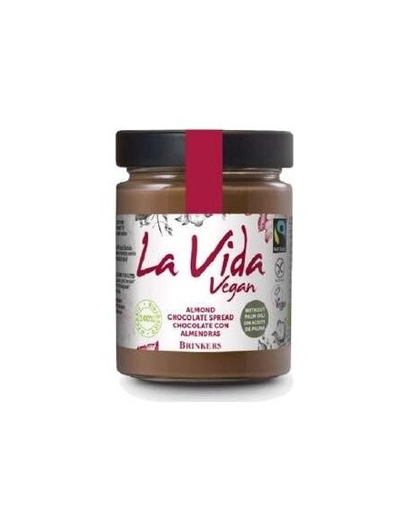Crema De Chocolate Y Almendra  270Gr. Bio Vegan de La Vida Vegan