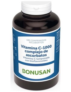 Vitamina C 1000 Complejo De Ascorbatos 180Comp. de Bonusan 2