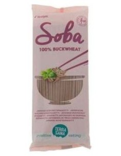 Soba 100% - Espaguetis Japoneses de Trigo Sarraceno Terrasana 200 g 2