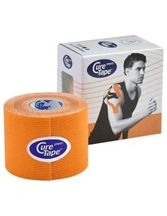 Cure Tape Naranja Vendaje Neuromuscular (5Cm X 5M) de Cure Tape 2