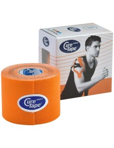 Cure Tape Sports Naranja Vendaje Neuromu(5Cm X 5M) de Cure Tape 2