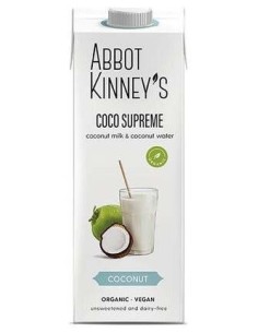 Bebida Vegetal Coco Supreme 1Lt 6Uds. Bio Vegan de Abbot Kinney´S 2