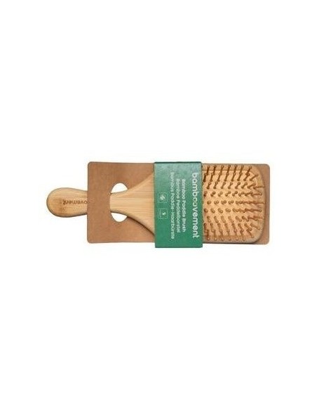 Cepillo Pelo De Bambu Paleta-Rectangular. de Bamboovement